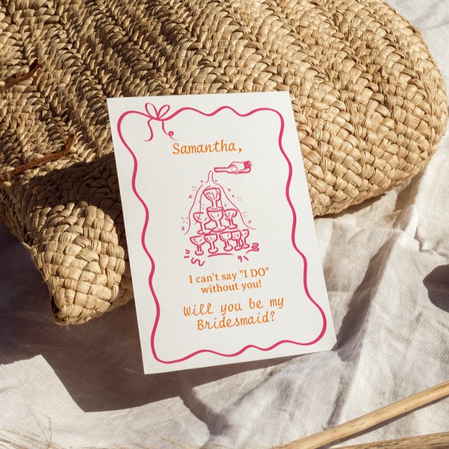 Invitation Proposition de servante de la tour de Champagne éc (Créateur téléchargé)