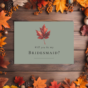 Invitation Proposition du Mariage Bridesmaid de la série d'au