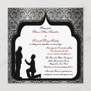 Invitation Proposition Grooms Personnalisation des mariages h