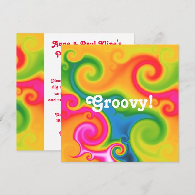 Invitation Psychédélique (Devant / Derrière)