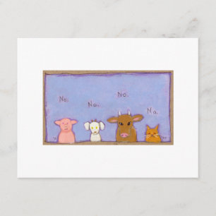 Invitation Puissance sans art négatif d'animal de chat de