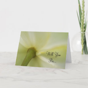 Invitation Puisse Fleur Apple Fleurir Serez-Vous Ma Femme D'A