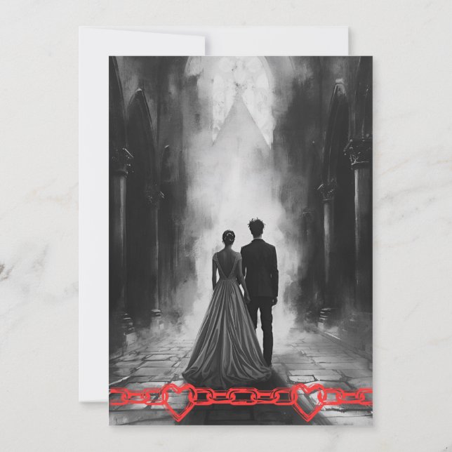 Invitation Punk Rock Wedding (Dos)