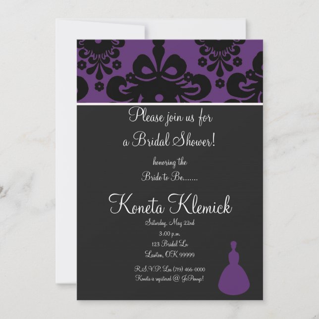 Invitation purblack copy, blacksilhouette, rejoignez-nous... (Devant)