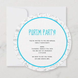 Invitation Purim