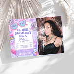 Invitation Purple Disco Dans Mon Anniversaire Photo Anniversa<br><div class="desc">Purple Disco Dans Mon Anniversaire Anniversaire Photo Invitation</div>