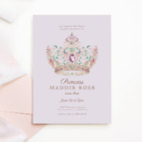 Purple Princess Crown Fairytale fête d'anniversair