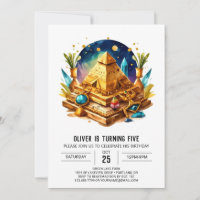 Pyramides égyptiennes élégantes à l'aquarelle Anni