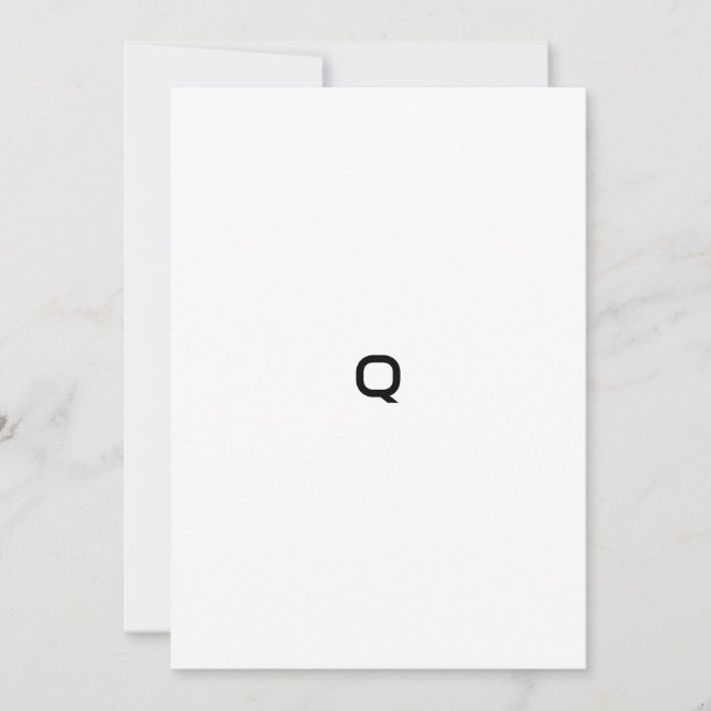 INVITATION Q (Devant)