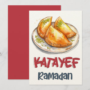 Invitation Qatayef Ramadan   Pâtisserie Délicate, Remplissage