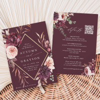 QR Code Tout en un automne Romance Bourgogne Maria