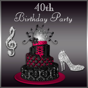 Invitations Faire Part Cartes Anniversaire 40 Ans Zazzle Fr Invitations Faire Part Cartes Anniversaire 40 Ans Zazzle Fr
