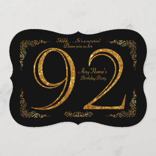 Invitation quatre-vingt-douzième, Gatsby de fête