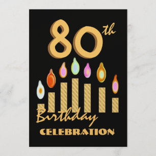 Invitation quatre-vingtième - le quatre-vingt-dix-neuvième or