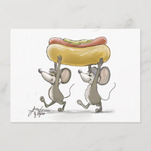 Invitation Quatrième de Picnic/BBQ de MIC et de Mac des