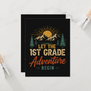 Invitation Que l'aventure de CP commence