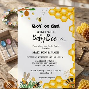 Invitation Que révélera le genre d'abeilles