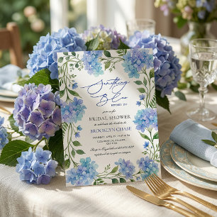 Invitation Quelque Chose de Bleu Avant Moi Réception de Maria