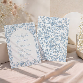 Invitation Quelque Chose De Bleu Salle De Bain De Mariage Toi