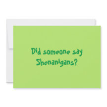 Quelqu'Un A-T-Il Dit Des Shenanigans ? Joyeux Jour