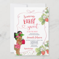 Quelqu'un Berry Sweet Baby shower main tiré