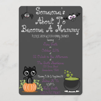 Invitation Quelqu'un va être une maman