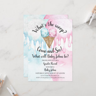 Invitation Qu'est-ce que la crème glacée scoop sexe révéler i