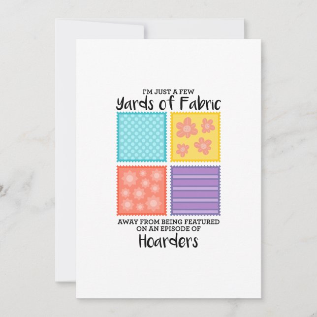 Invitation Quilting (Devant)