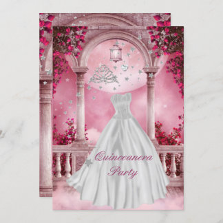 Invitation Quinceanera 15e fête d'anniversaire