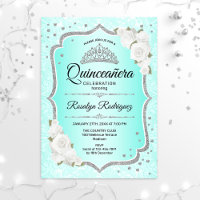 Quinceanera - Argent Turquoise