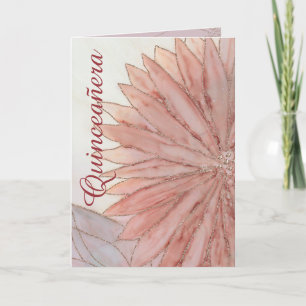 Invitation Quinceanera Folded Photo 15th Birthday Party