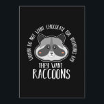 Invitation Raccoon Lover Raccoon pour la Saint Valentin<br><div class="desc">Raccoon Lover Raccoon pour la Saint Valentin</div>