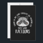 Invitation Raccoon Lover Raccoon pour la Saint Valentin<br><div class="desc">Raccoon Lover Raccoon pour la Saint Valentin</div>