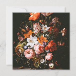 Invitation Rachel Ruysch - Les Fleurs Dans Un Vase De Verre