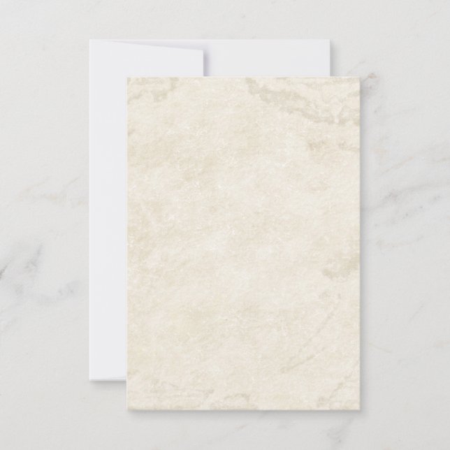 Invitation Racines d'Arbre Tourbillonnantes Parchemin Antiqui (Devant)