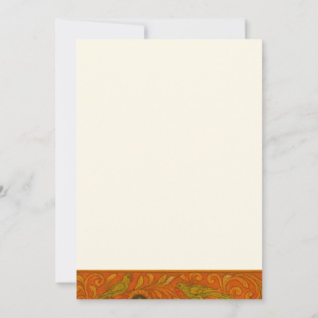 Invitation Radha Krishna Mural painting Indian (Dos)