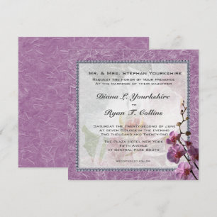 Invitation radiante à l'orchidée