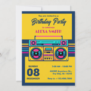 Invitation Radio de musique rétro 