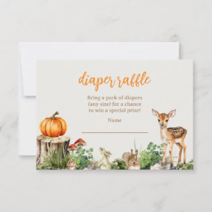 Invitation Raffle citrouille