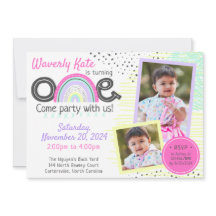 Rainbow Baby 1er anniversaire Kawaii Doodles 2 pho