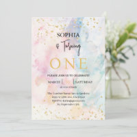 Rainbow Ombre coloré Pastel Parties scintillant 1e