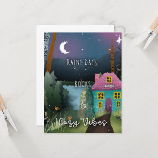 Invitation Rainy Days, Livres et Vibes cosy