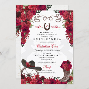 Invitation Ranchero Quinceanera