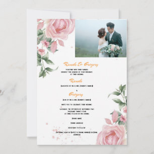 Invitation Randa & Gregory Avec Leurs Familles Requ