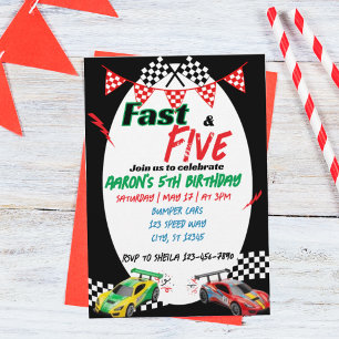 Invitation Rapide & Five, Course 5e Anniversaire