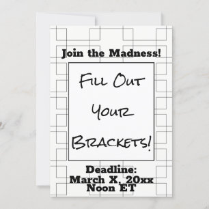 Invitation Rappel de la date limite de la marche de basket-ba