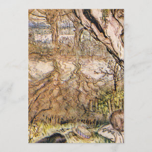 Invitation Rat Et Mole Pique-Nique - Arthur Rackham