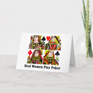 Invitation Real Women Play Poker