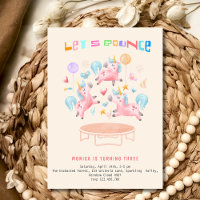 Rebondissons sauter licorns anniversaire de enfant