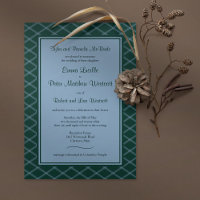 Réception Art déco Formelle Forêt uniquement Invit